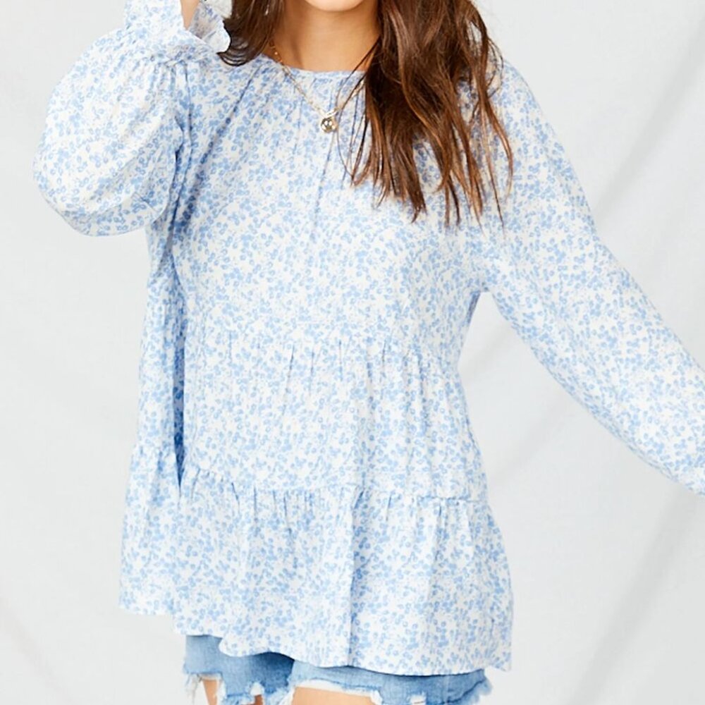 Altar'd State Day Dream Babydoll Top